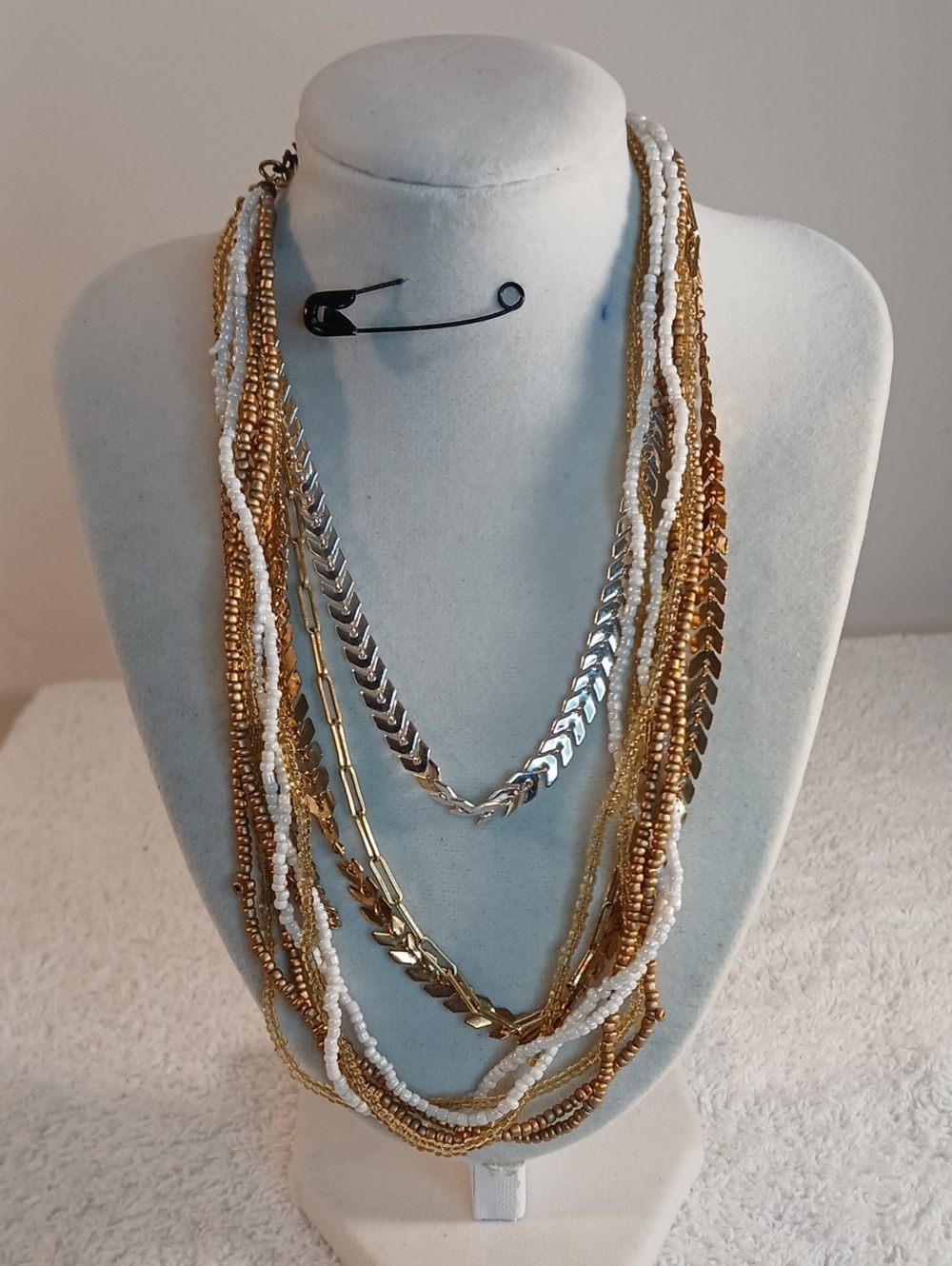 Gold-Tone & Silver-Tone Necklace Bundle